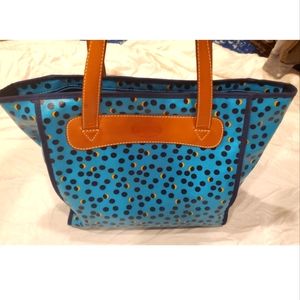 Fossil Polka Dot Tote